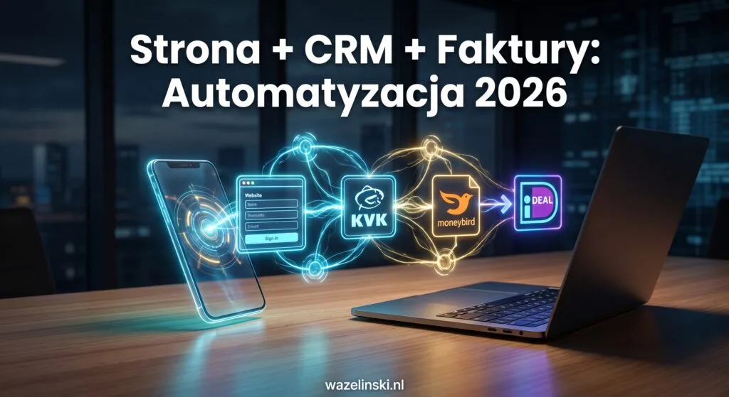 Czyste biurko i zero papieru. 7 kroków integracji strony WWW z CRM i fakturowaniem w NL
